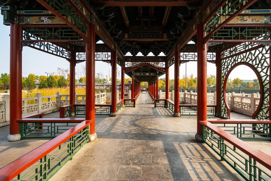 山西太原晉祠公園