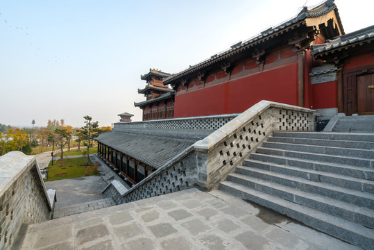 山西太原晉文公祠公園