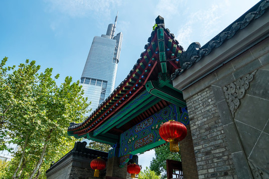 南京鼓樓公園建筑