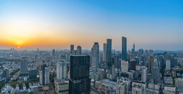 南京夜景城市風(fēng)光全景高清圖片