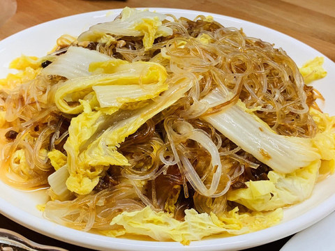 粉絲炒白菜