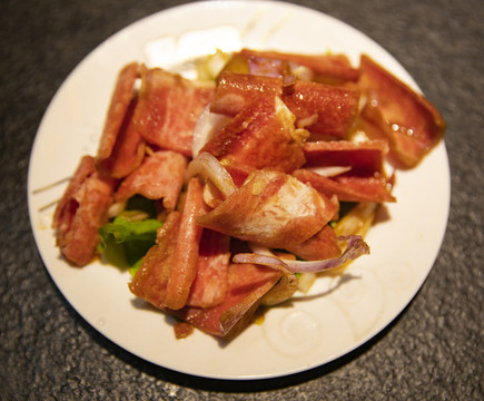 燒烤配菜羊肉卷