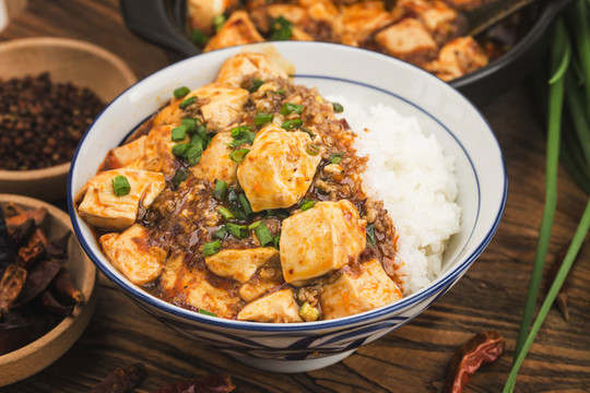 麻婆豆腐飯