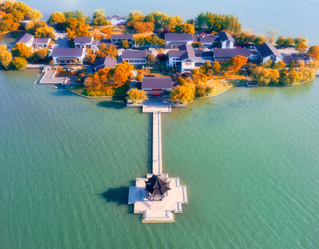 蘇州金雞湖湖心亭