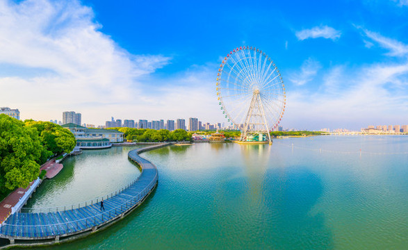 蠡湖風(fēng)景區(qū)太湖之星摩天輪