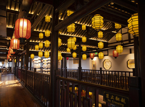 酒店飯店大廳