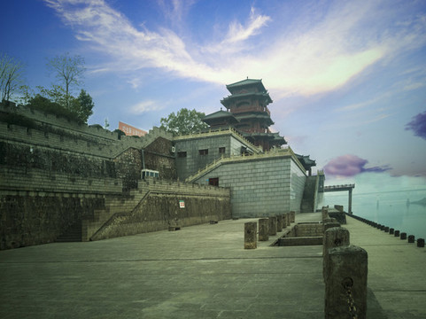 宜都市合江樓
