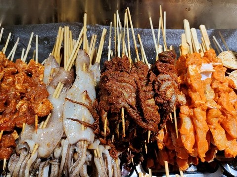 油炸串串