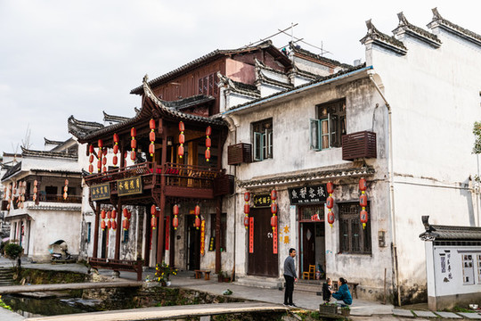 婺源李坑古村