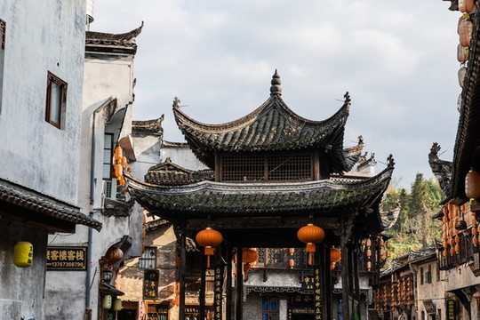婺源李坑古村