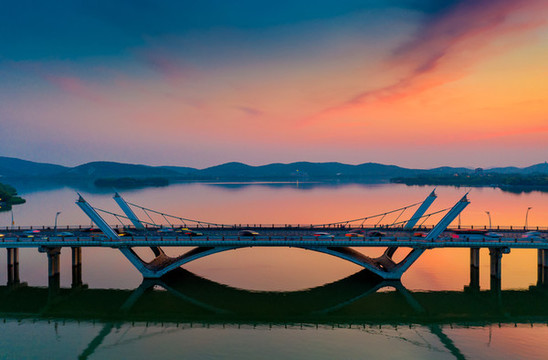無錫蠡湖大橋夜景