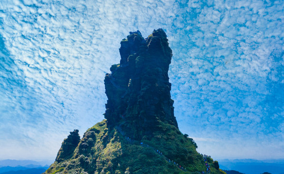 貴州梵凈山航拍風(fēng)光