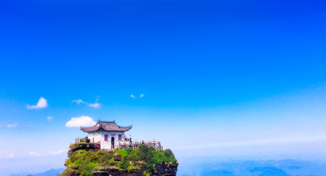 貴州梵凈山航拍風(fēng)光