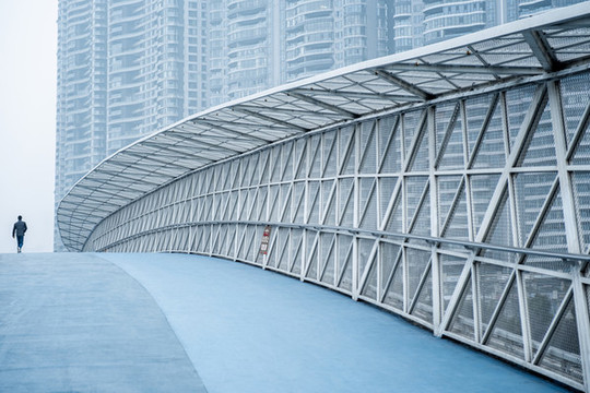 成都五岔子大橋人行天橋