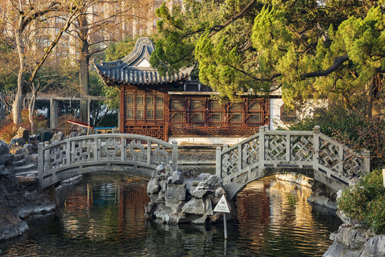 桂林公園秋景