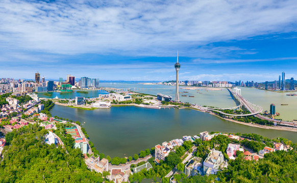 珠海與澳門航拍風(fēng)光