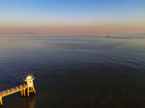 黃昏海景