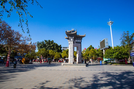 巍山古城