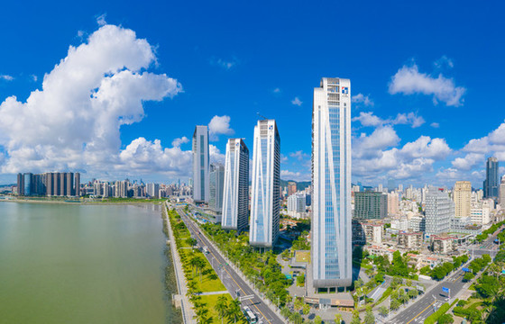 廣東珠海香洲區(qū)城市風(fēng)光