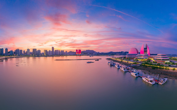 廣東珠海大劇院夜景