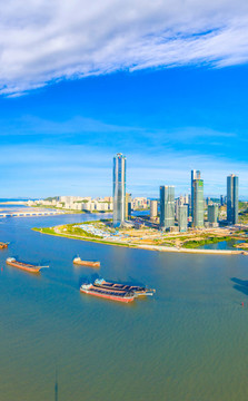 珠海橫琴新區(qū)城市風(fēng)光
