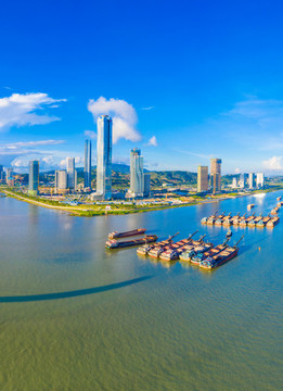 珠海橫琴新區(qū)城市風(fēng)光