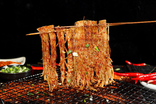 金針菇烤串