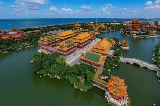 蓬萊旅游景區(qū)航拍