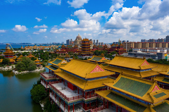 蓬萊旅游景區(qū)航拍