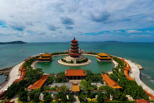 蓬萊旅游景區(qū)航拍