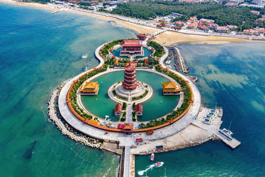 蓬萊旅游景區(qū)航拍
