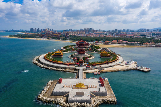 蓬萊旅游景區(qū)航拍