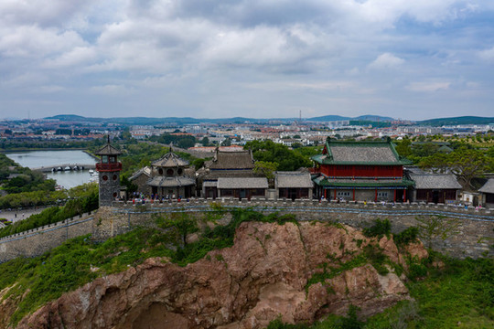 蓬萊旅游景區(qū)航拍