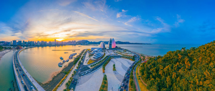珠海大劇院新月橋
