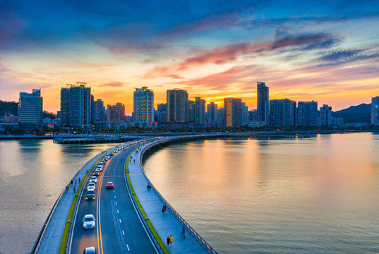 珠海市情侶路新月橋