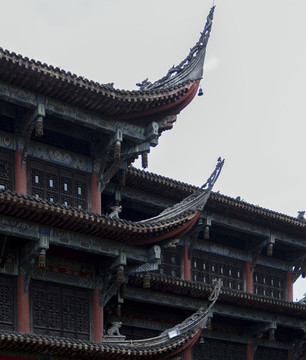 古建筑房檐