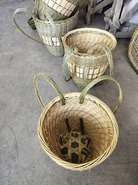 背簍底部特寫