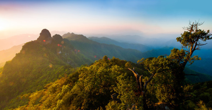 自然美景