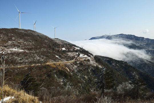 五峰獨(dú)嶺風(fēng)電場
