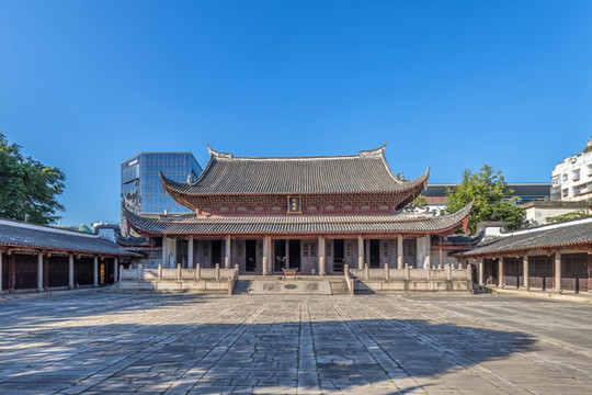 福建省福州文廟建筑風(fēng)光