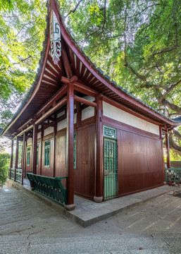 福建省福州市于山公園景觀