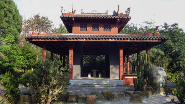 復(fù)古建筑涼亭