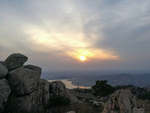 夕陽晚霞