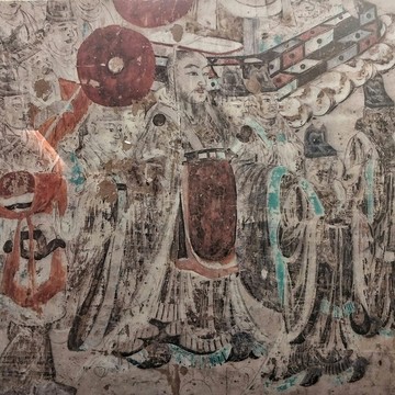 甘肅敦煌莫高窟石窟壁畫雕塑