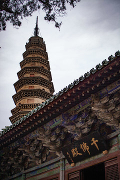 山東濟(jì)南靈巖寺千佛殿