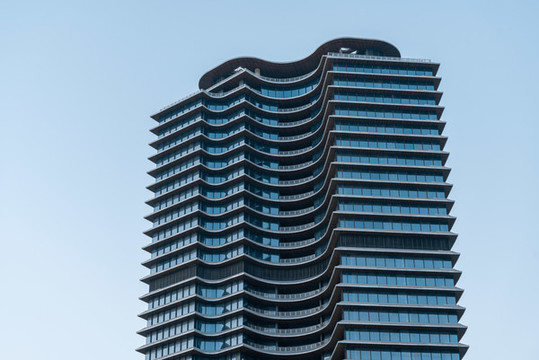 現(xiàn)代化城市建筑墻面和細(xì)節(jié)
