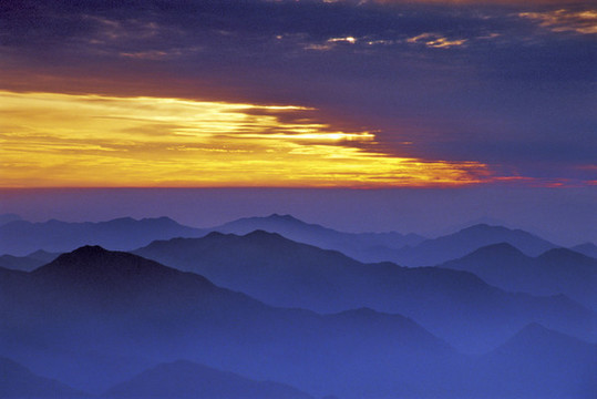 黃山冬景