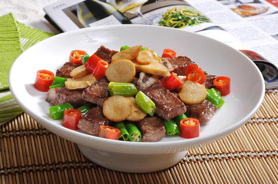 風(fēng)味炒牛仔骨