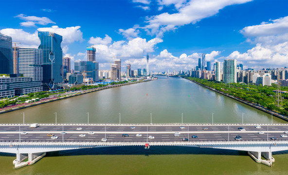 廣州市區(qū)珠江上的橋