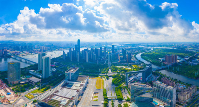 廣州琶洲城市風(fēng)光